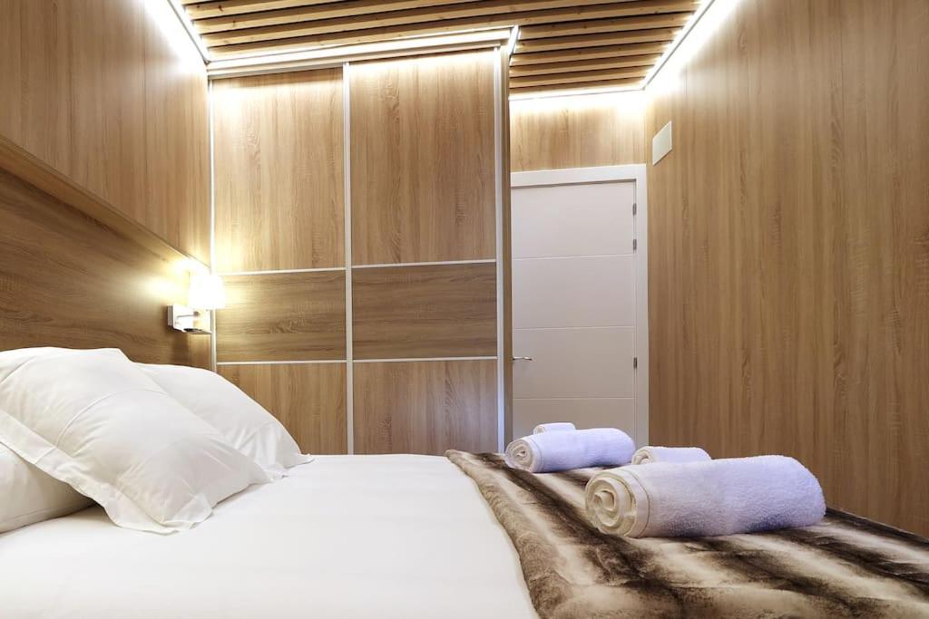 Postel nebo postele na pokoji v ubytování Apartamento Hartza