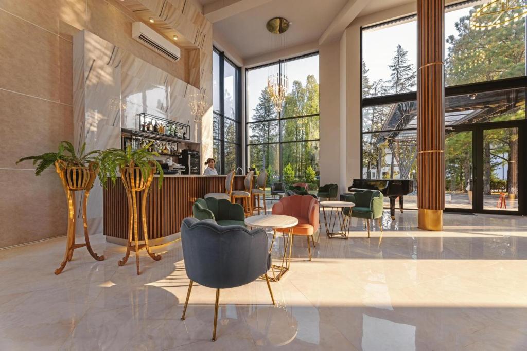 Posezení v ubytování Park Hotel Tskaltubo - Balneo Resort