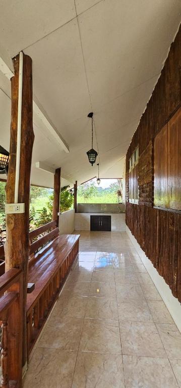 Posezení v ubytování HomDoiIntr Farmstay ฮ่อมดอยอินทร์ ฟาร์มสเตย์