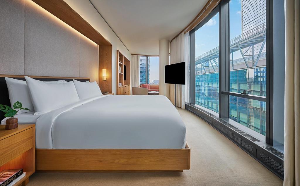 Voodi või voodid majutusasutuse Pendry Manhattan West toas
