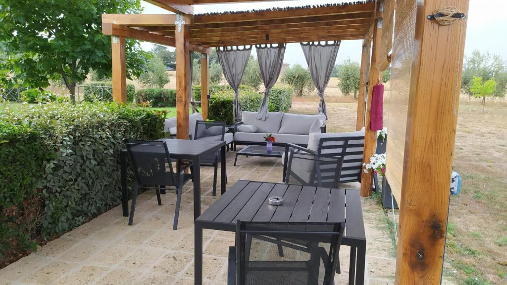 Zahrada ubytování Agriturismo La Dependance