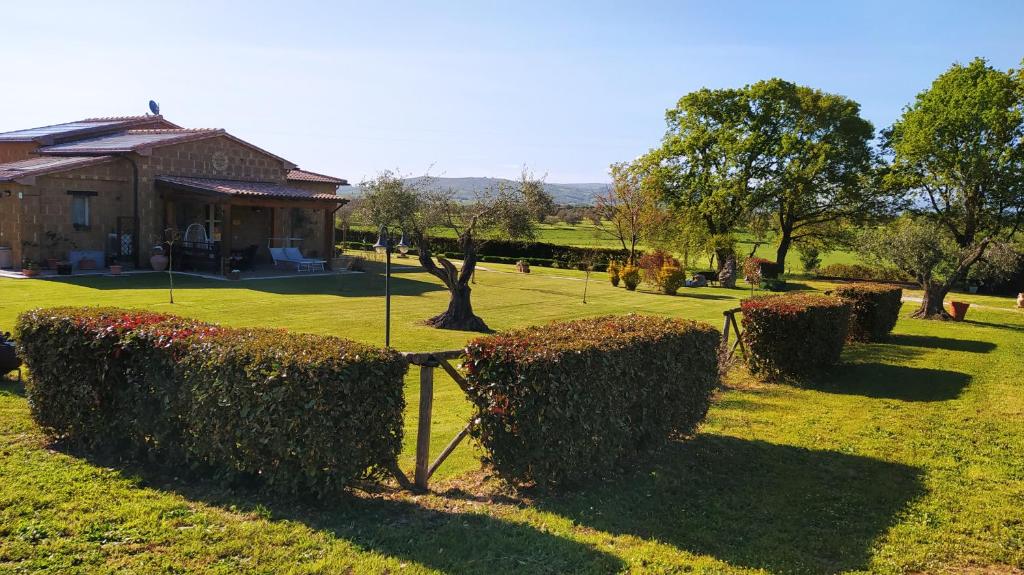 Zahrada ubytování Agriturismo La Dependance