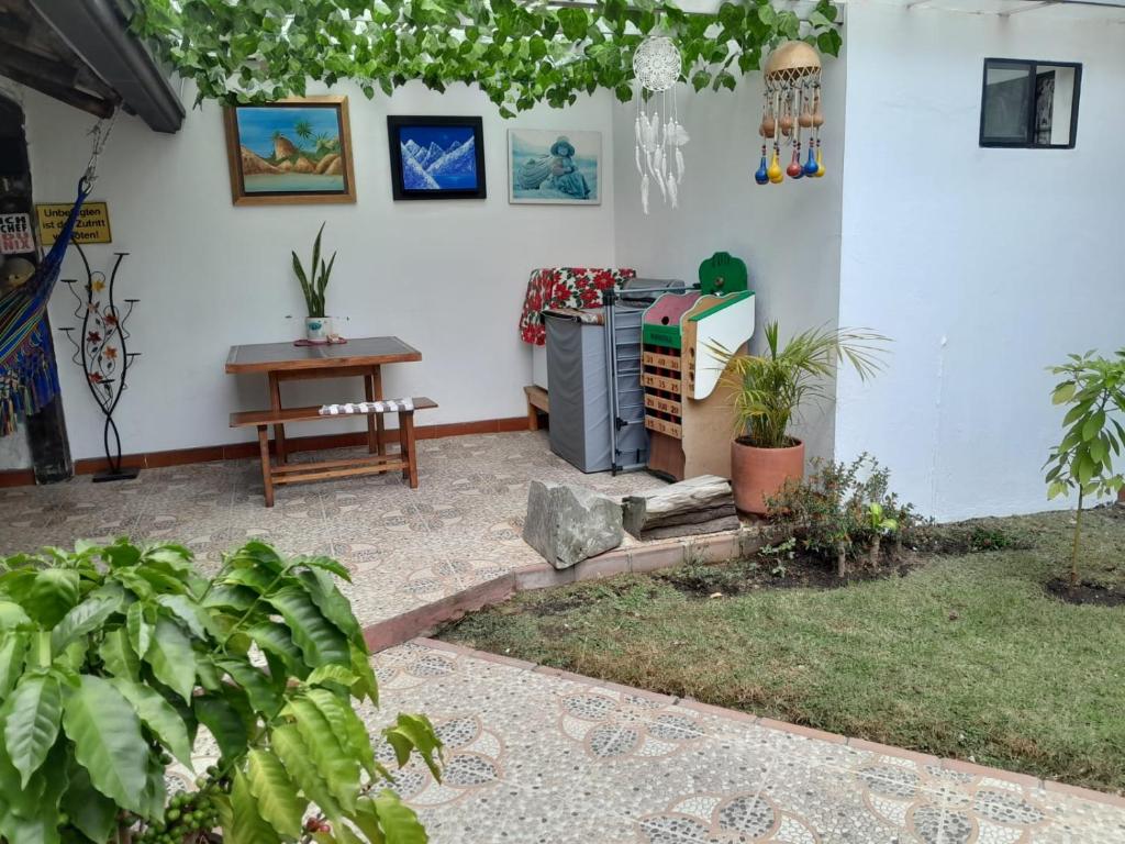 Zahrada ubytování Apartaestudio tipo cabaña