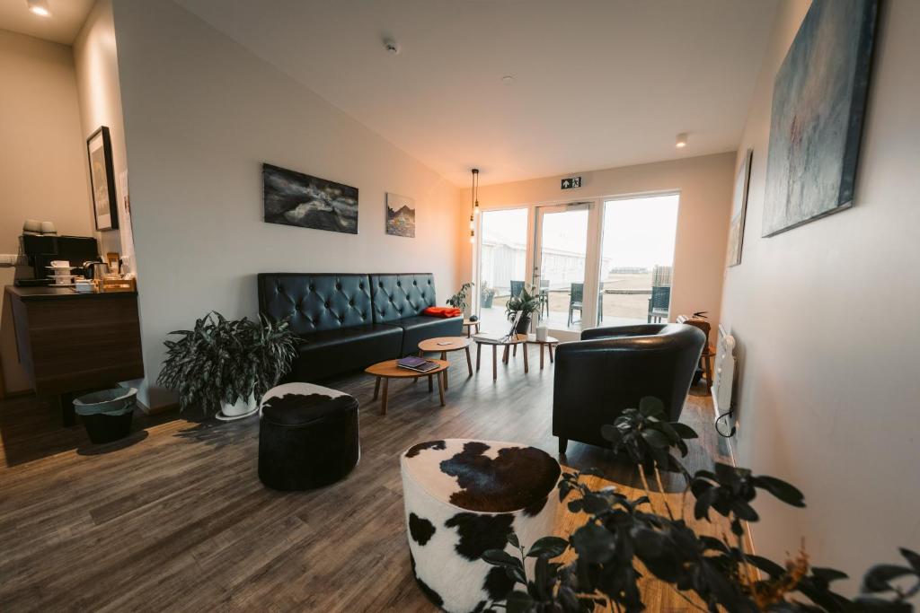 TV a/nebo společenská místnost v ubytování Hotel Vos
