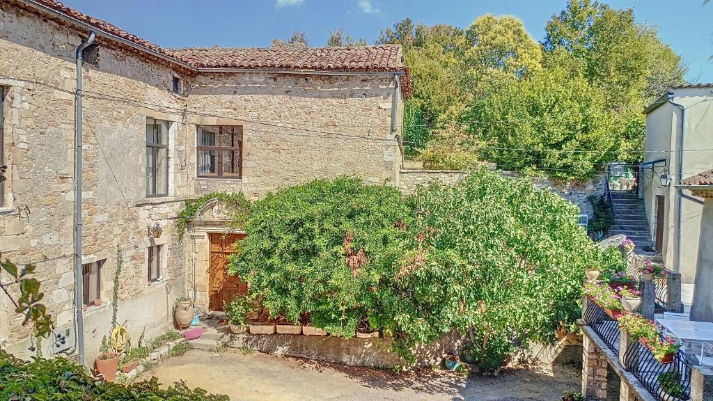 Zahrada ubytování Gîtes de la place du château