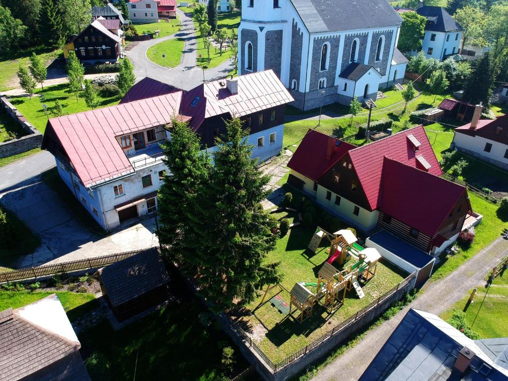 Budova, kde se penzion nachází
