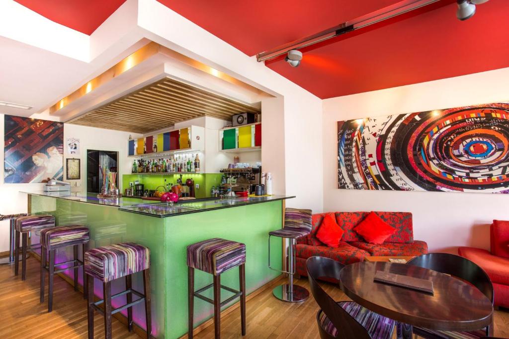 Posezení v ubytování Aktaion Hotel