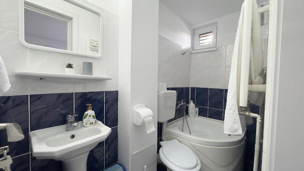 Koupelna v ubytování Casa Mina