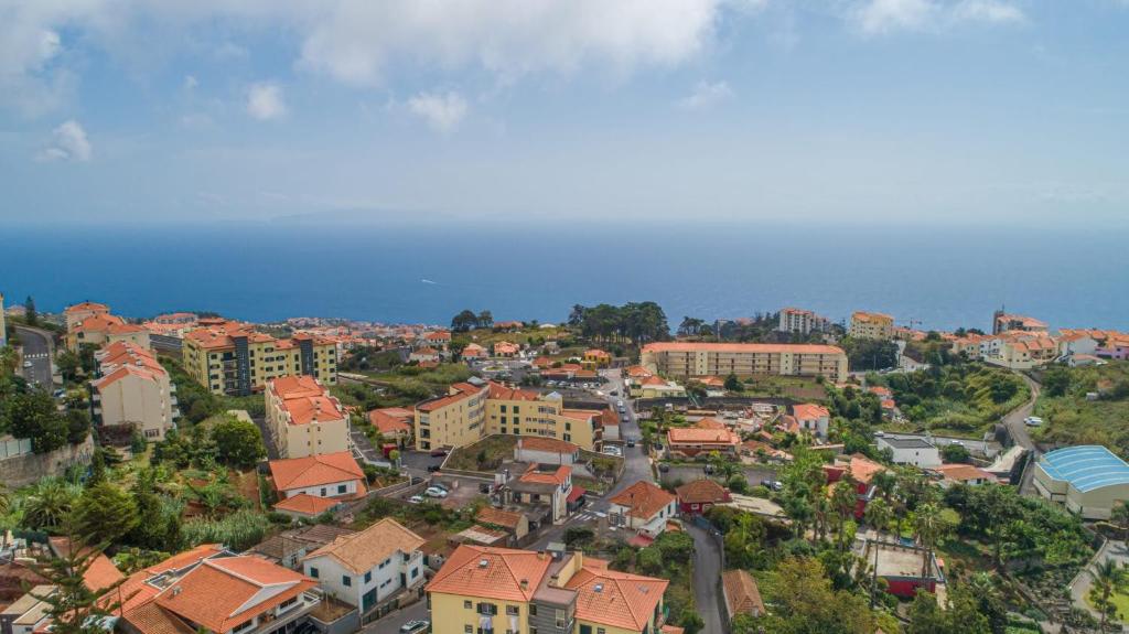 カニコにあるflowers island house 4の建物のある都市の航空写真