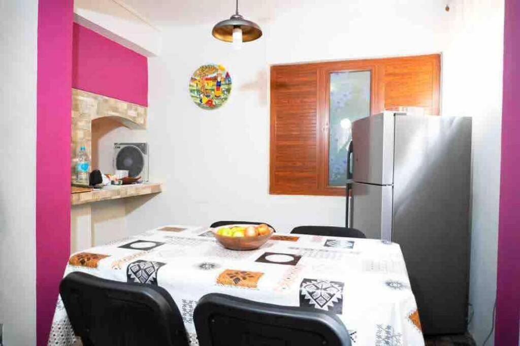 Kuchyň nebo kuchyňský kout v ubytování Vythee Residence