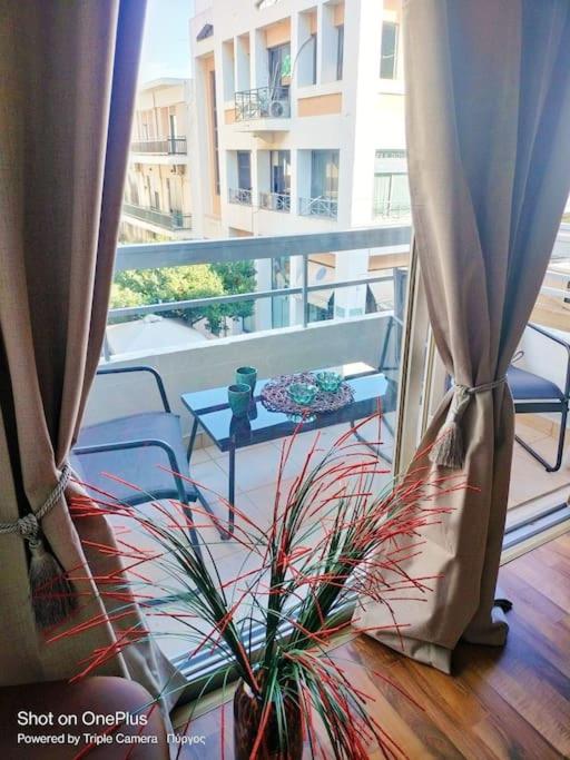 Balkón nebo terasa v ubytování Central Sophisticated Studio Pyrgos near Olympia
