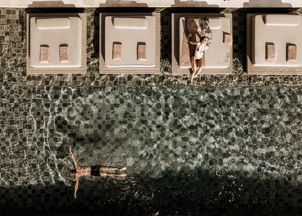 Fotografie z fotogalerie ubytování Enigma Mykonos Hideaway Suites v destinaci Ornos