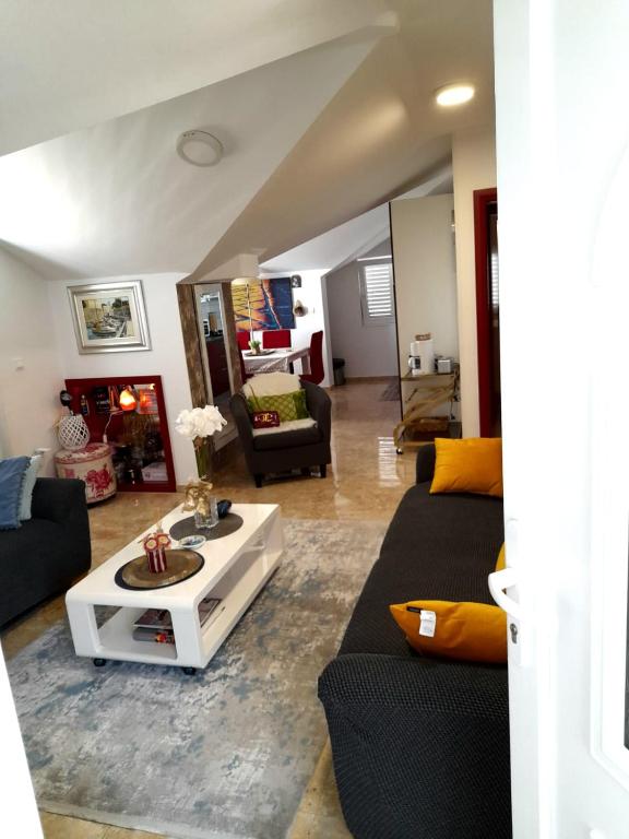 Χώρος καθιστικού στο Apartments Marcus & Pascal