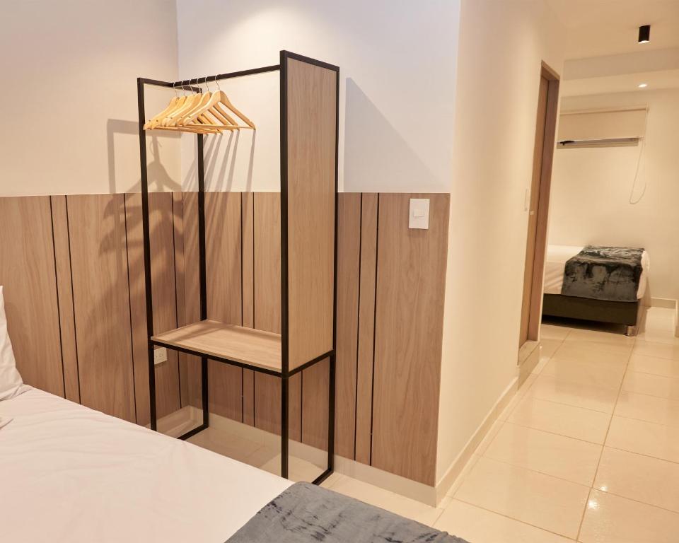 Postel nebo postele na pokoji v ubytování Elemont Hotel