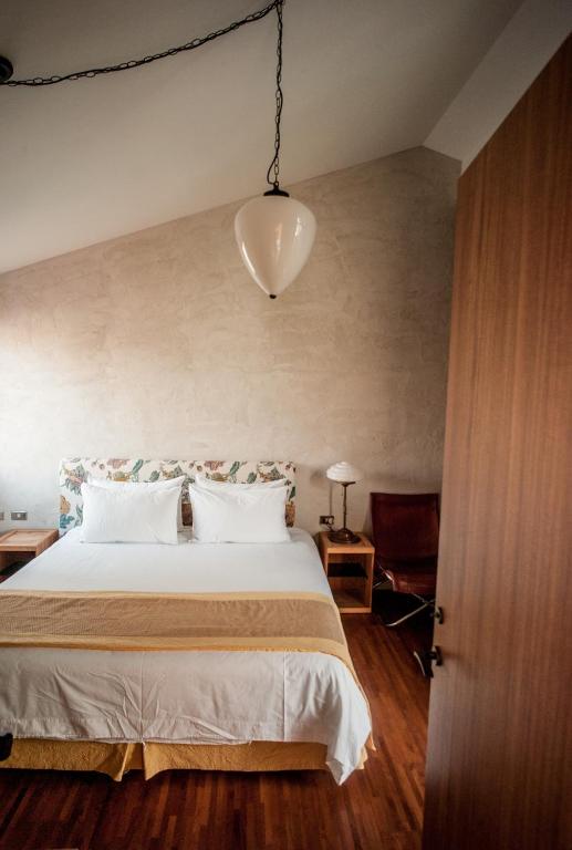 Postel nebo postele na pokoji v ubytování 未艾公寓WeLove Apartment