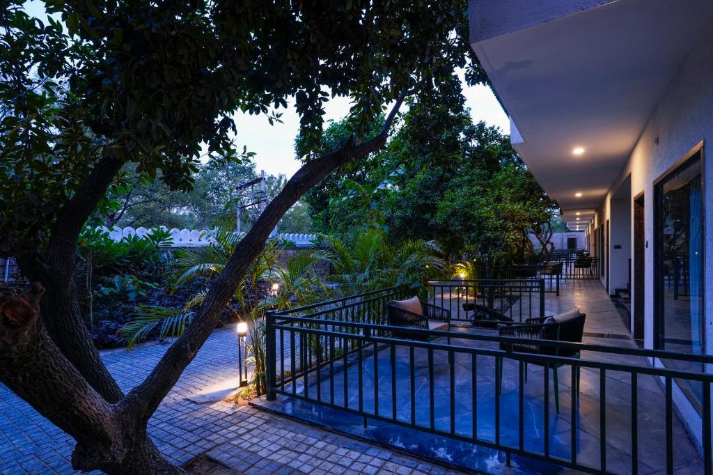 Balkón nebo terasa v ubytování Bageecha Resort