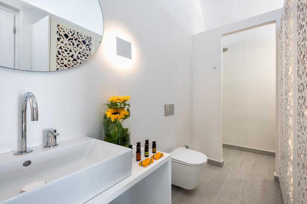 Koupelna v ubytování Palm Island Suites