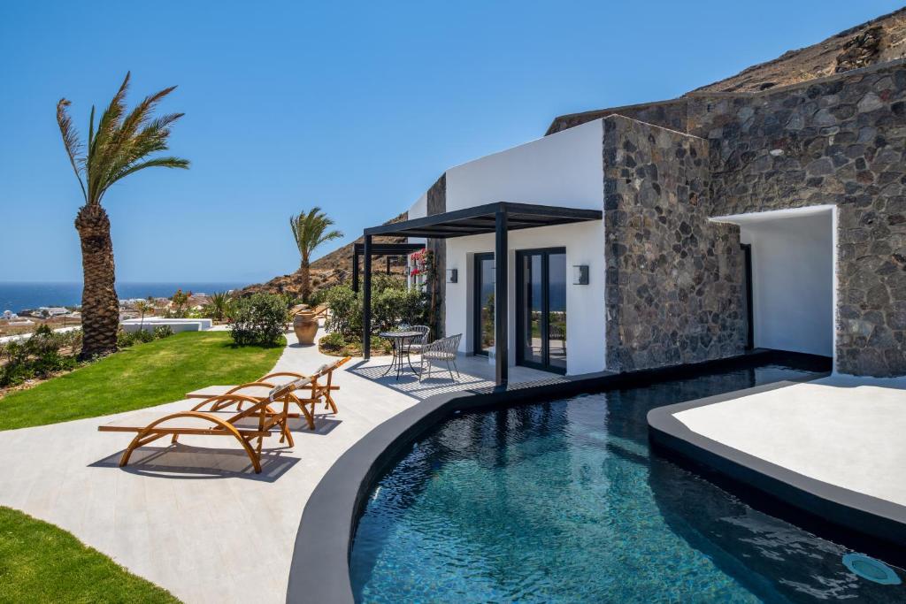 Bazén v ubytování Palm Island Suites nebo v jeho okolí