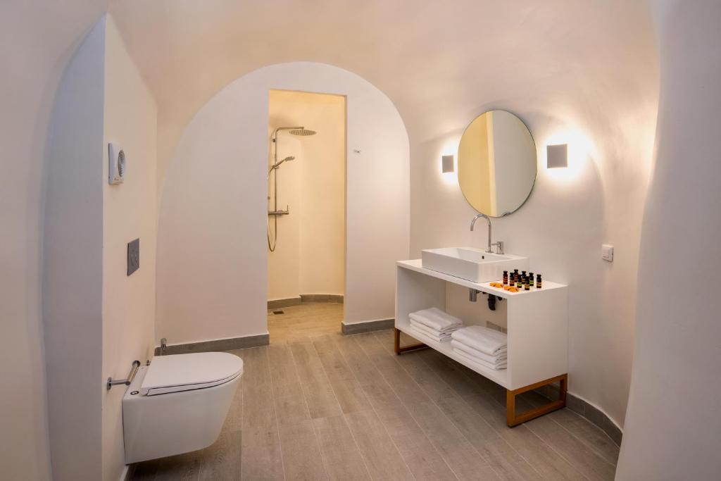 Koupelna v ubytování Palm Island Suites