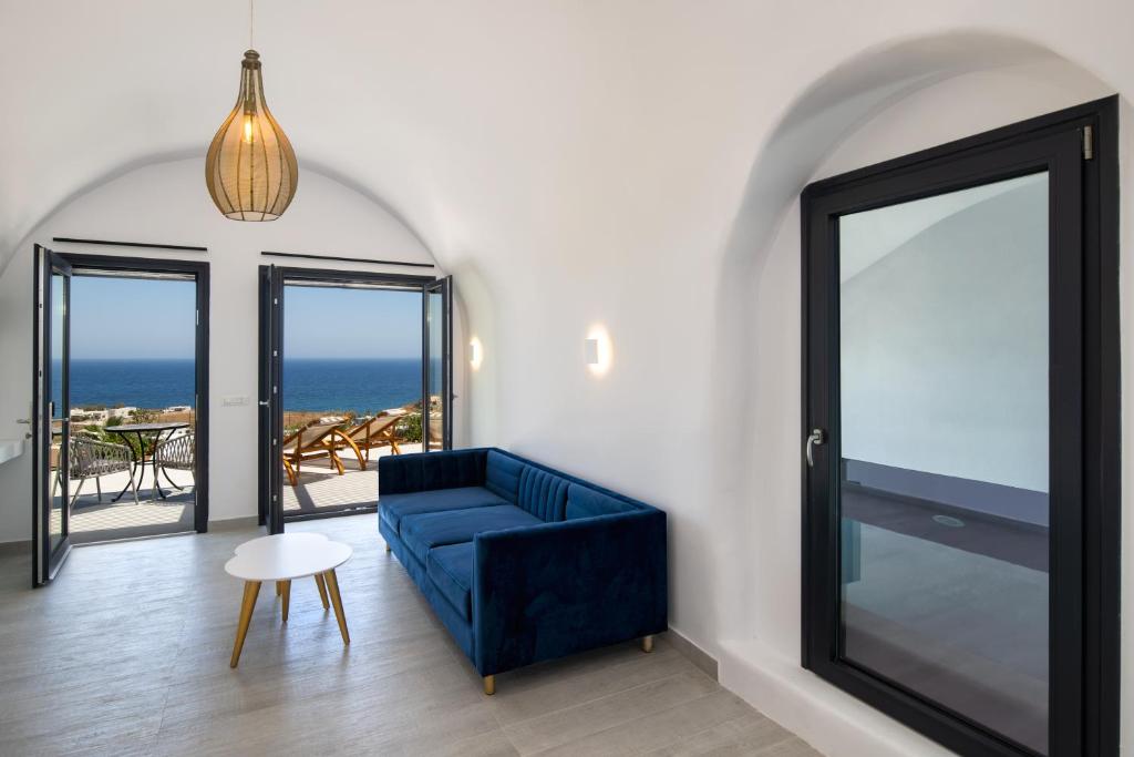 Posezení v ubytování Palm Island Suites