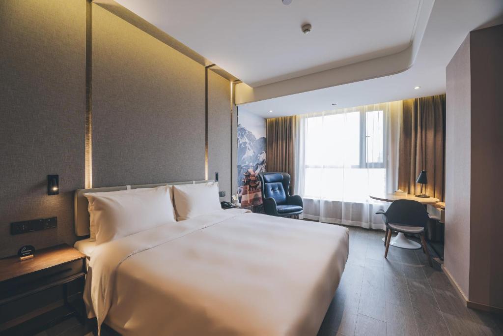 Atour Hotel Lanzhou Dongfanghong Plaza - Superieure Tweepersoonskamer