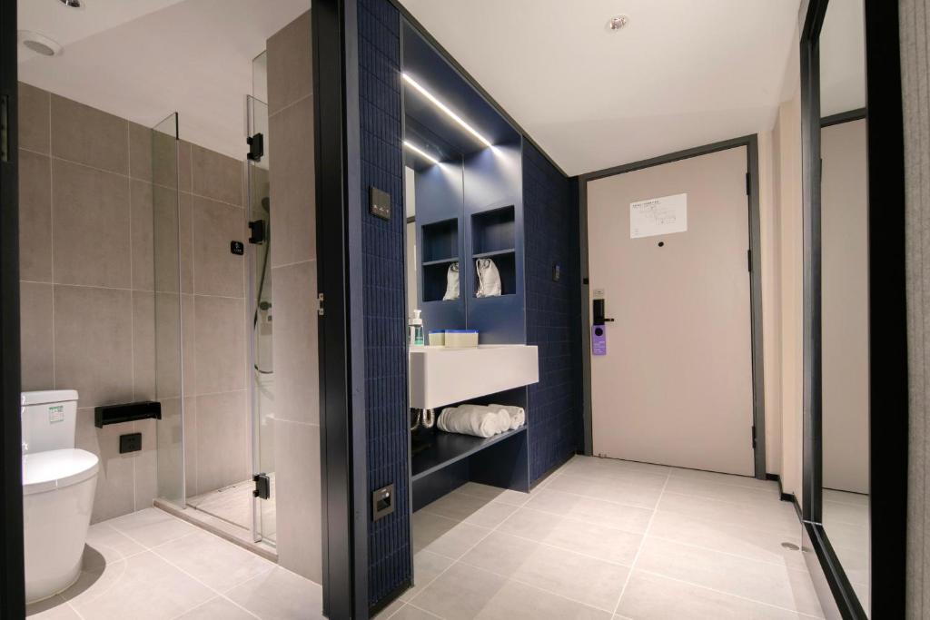 Atour Light Hotel Wuhan Jiangtan Jianghan Road Pedestrian Street - Camera Doppia Leggera
