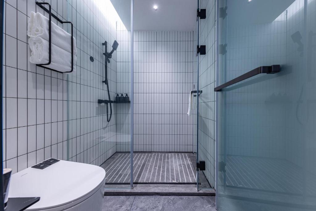 Koupelna v ubytování Atour Light Hotel Fuzhou Sanfang Qixiang