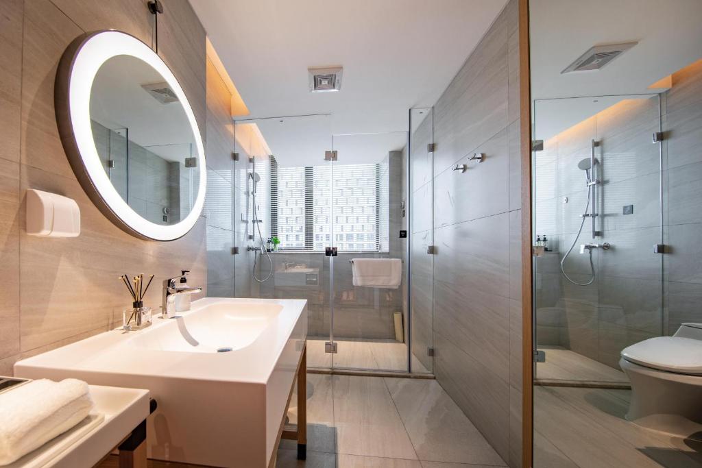 Koupelna v ubytování Atour Hotel Shenzhen Nanshan Vanke Yuncheng