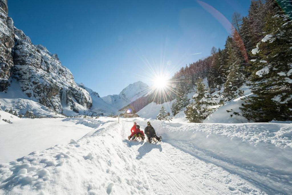 Alpenhaus Monte v zimě