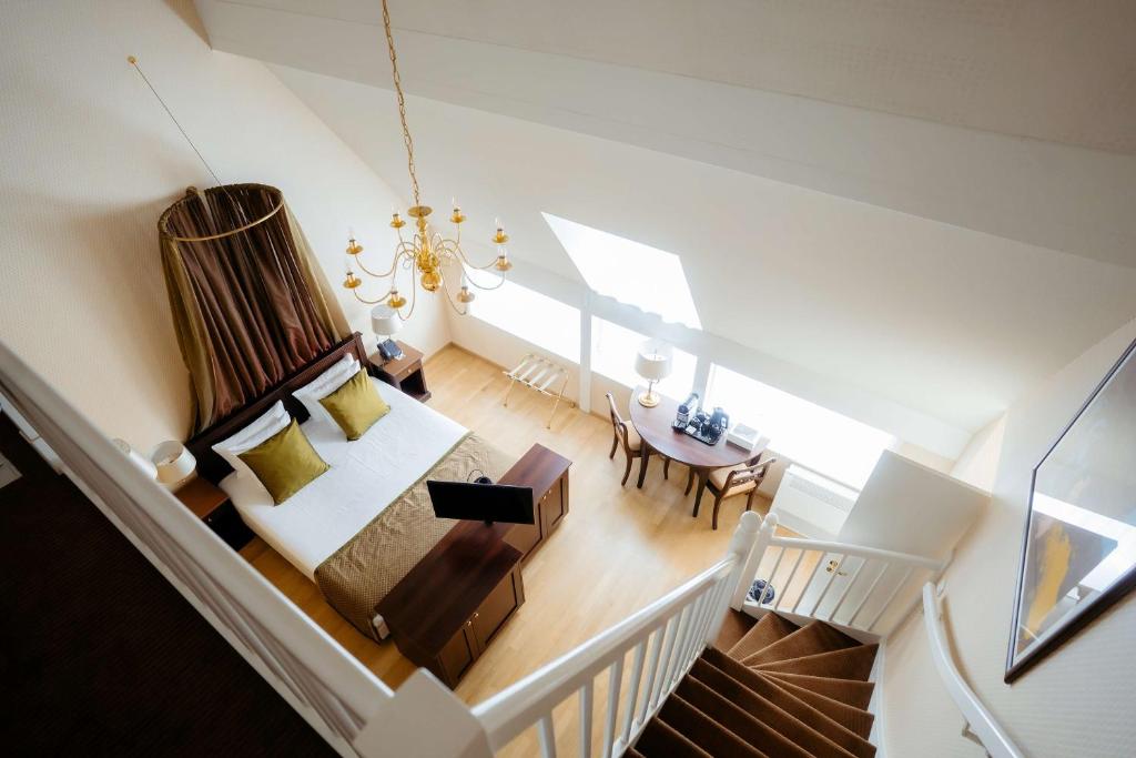 Posezení v ubytování Grand Hotel Karel V