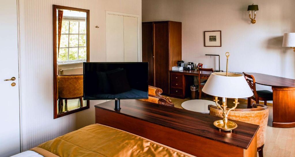 Posezení v ubytování Grand Hotel Karel V
