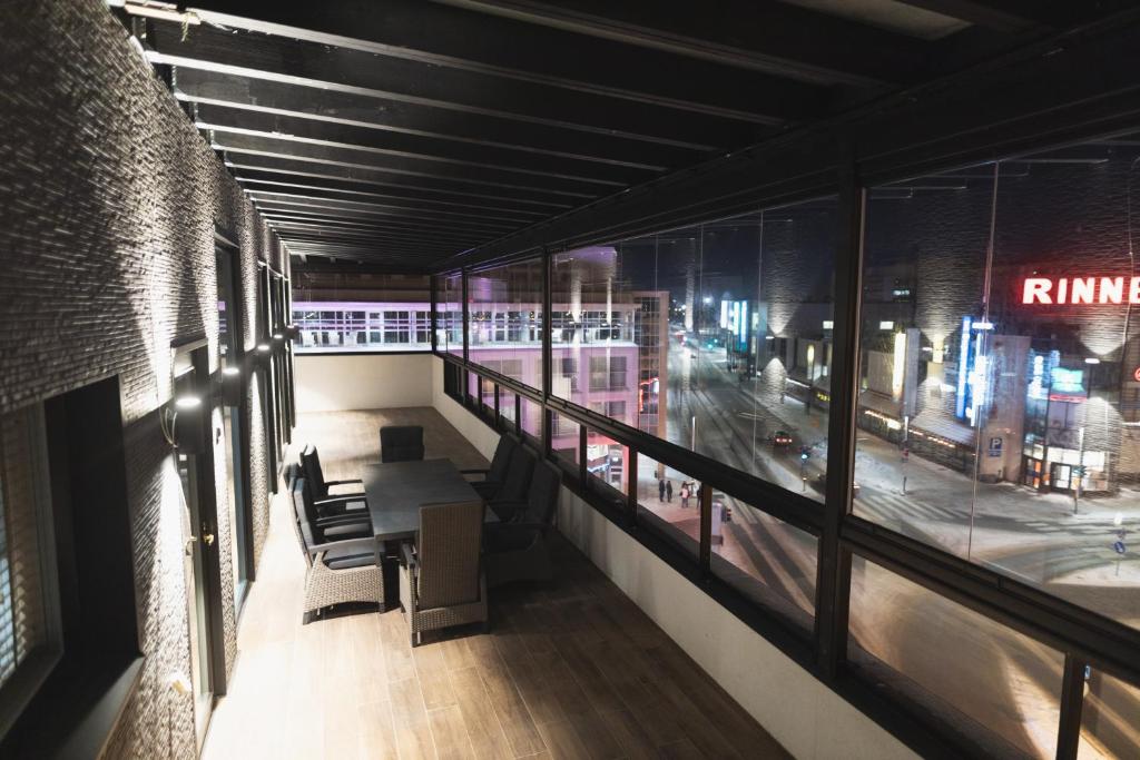 Posezení v ubytování Royal Penthouse Apartment