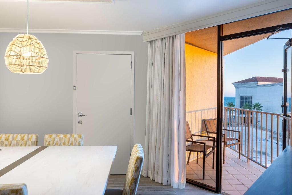 Balkón nebo terasa v ubytování Hilton Galveston Island Resort