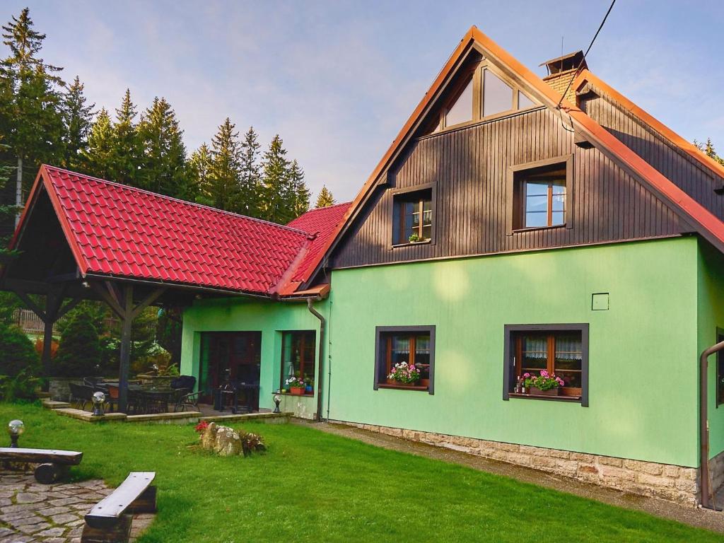 Zahrada ubytování Holiday Home Jelení kout by Interhome
