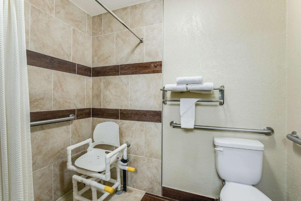 Koupelna v ubytování Econo Lodge Madison East