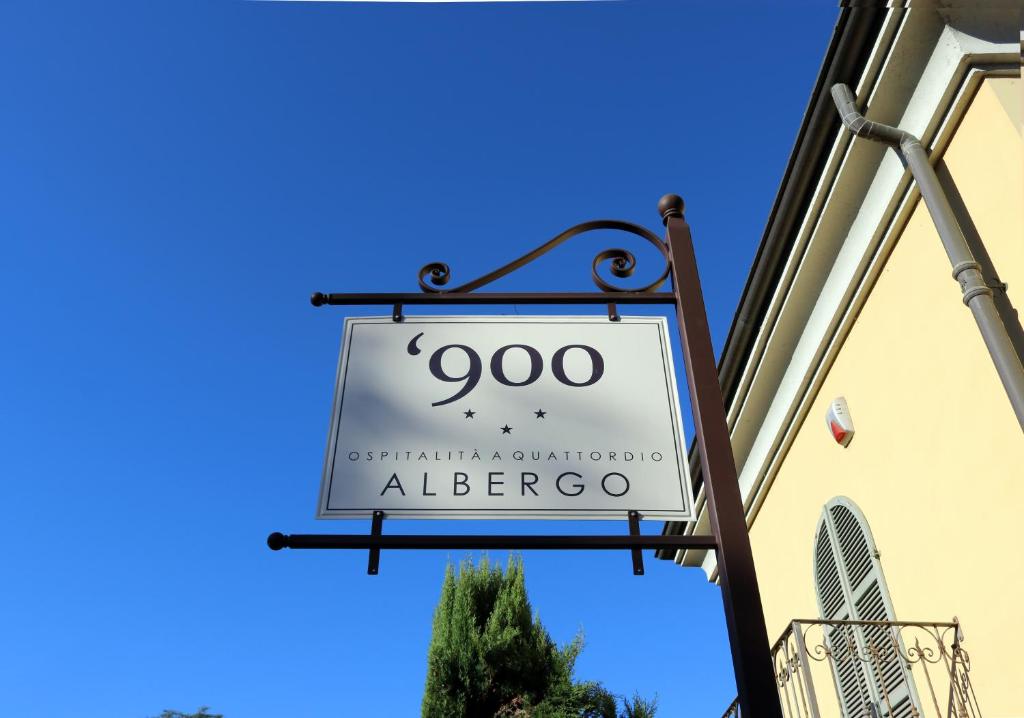Certifikát, hodnocení, plakát nebo jiný dokument vystavený v ubytování Albergo '900
