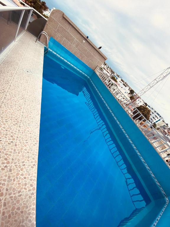 Bazén v ubytování HOTEL MARLUZ nebo v jeho okolí