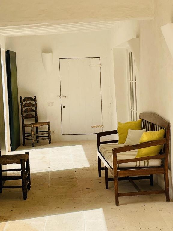 A seating area at Holiday Home Casa MADORIA