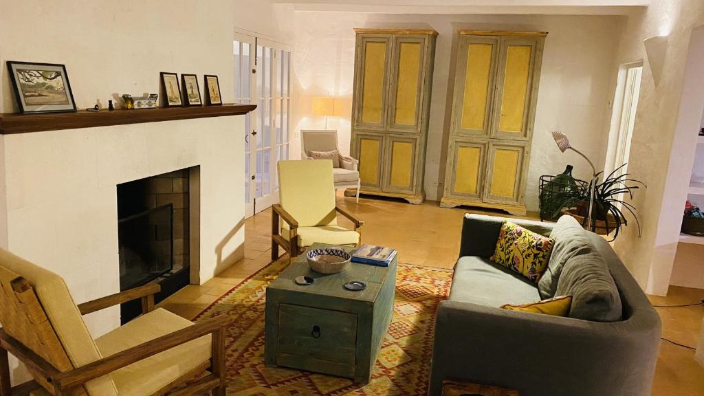 A seating area at Holiday Home Casa MADORIA