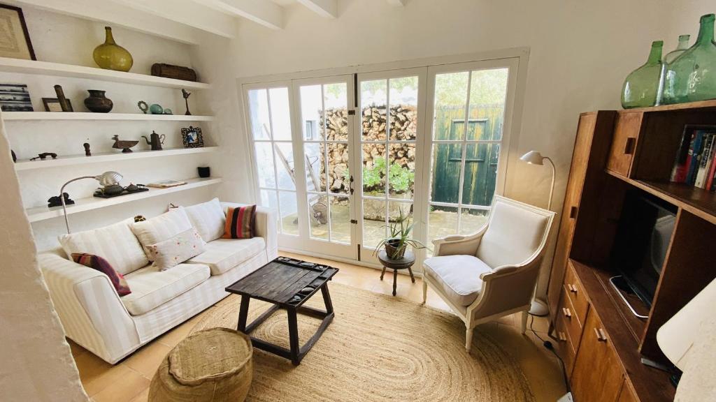 A seating area at Holiday Home Casa MADORIA
