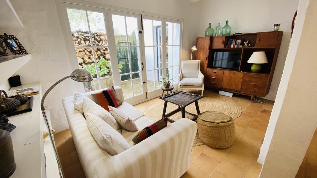 A seating area at Holiday Home Casa MADORIA