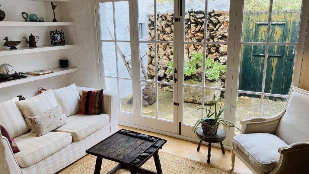 A seating area at Holiday Home Casa MADORIA