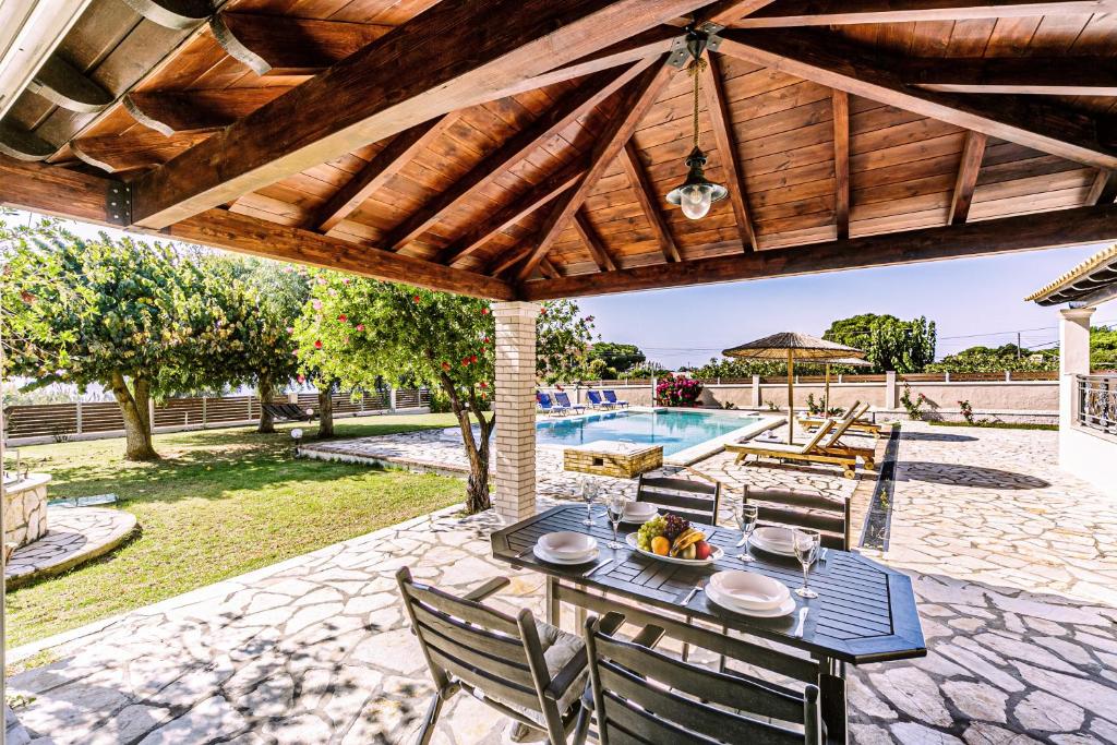 Zahrada ubytování Skidi Beach house
