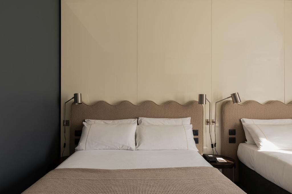 Postel nebo postele na pokoji v ubytování c-hotels Atlantic