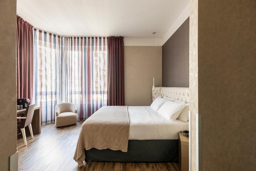 Postel nebo postele na pokoji v ubytování c-hotels Atlantic