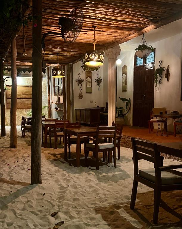 Restaurace v ubytování Barabara house
