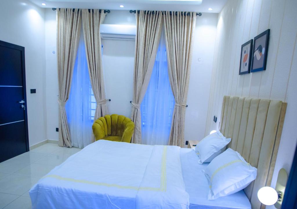 Letto o letti in una camera di Elcastillo Homes