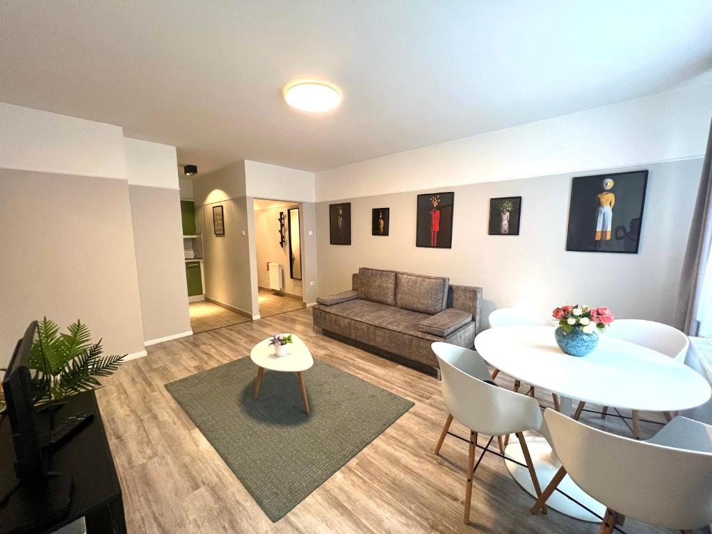 Posedenie v ubytovaní Nova Apartments