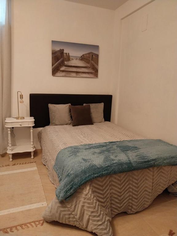 Postel nebo postele na pokoji v ubytování Casa Branca Pinhal