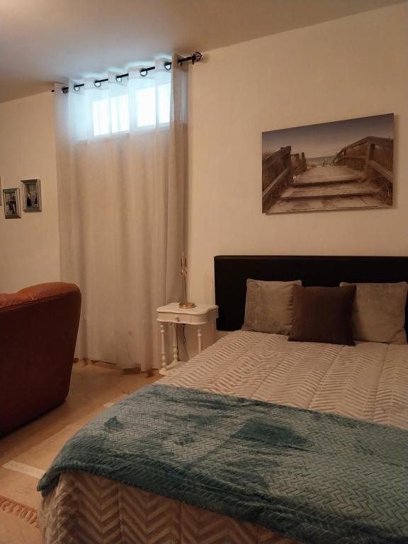 Postel nebo postele na pokoji v ubytování Casa Branca Pinhal